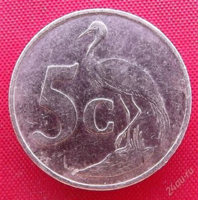Лот: 2691383. Фото: 1. (№2609) 5 центов 1998 (ЮАР) Afrika... Африка