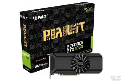 Лот: 12794157. Фото: 1. Palit GeForce GTX 1060 stormx... Видеокарты