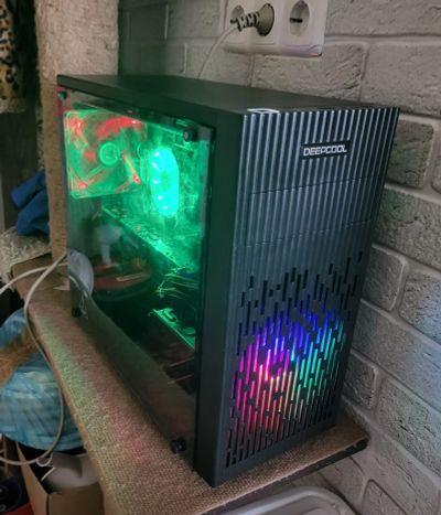Лот: 20236606. Фото: 1. Игровой компьютер Ryzen 5, GTX... Компьютеры в сборе