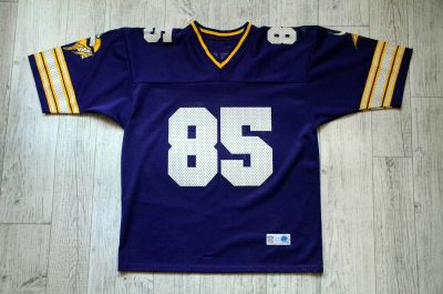 Лот: 15746896. Фото: 1. Джерси NFL Vikings №85. Футболки