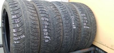 Лот: 20589083. Фото: 1. 2 шт. 235-55-17 Bridgestone Ice... Шины