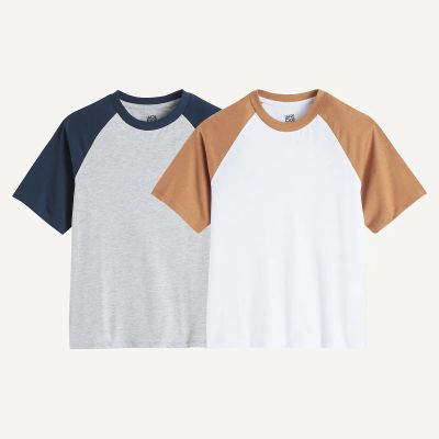 Лот: 24889710. Фото: 1. Комплект из двух футболок с LaRedoute. Другое (одежда, обувь, галантерея)