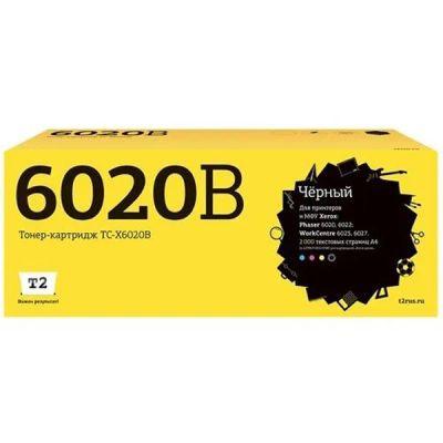 Лот: 24662194. Фото: 1. Тонер-картридж T2 TC-X6020B/Xerox... Картриджи, расходные материалы