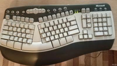 Лот: 18292066. Фото: 1. Microsoft natural multimedia keyboard... Клавиатуры и мыши
