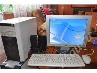 Лот: 500765. Фото: 1. Системный блок + ЖК монитор. Компьютеры в сборе