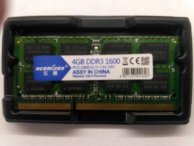 Лот: 12149111. Фото: 1. Новая память DDR3 SO-DIMM 4096... Оперативная память