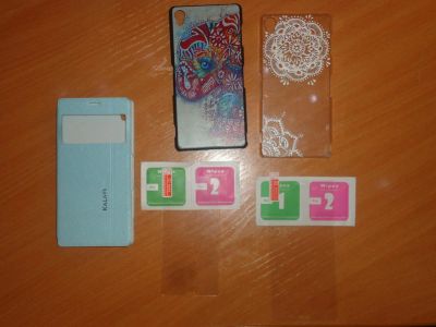 Лот: 6979338. Фото: 1. Защитное стекло на Sony Xperia... Защитные стёкла, защитные плёнки