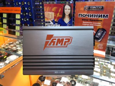 Лот: 12424684. Фото: 1. Усилитель AMP MD 1.800. Усилители