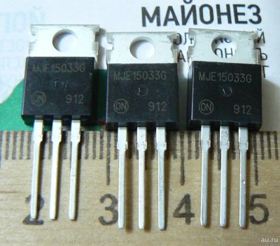 Лот: 15948630. Фото: 1. Транзистор MJE15033G (MJE15033... Транзисторы