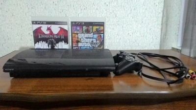 Лот: 5314953. Фото: 1. Продам ps3 500 gb вместе с gta5... Игровые приставки, консоли