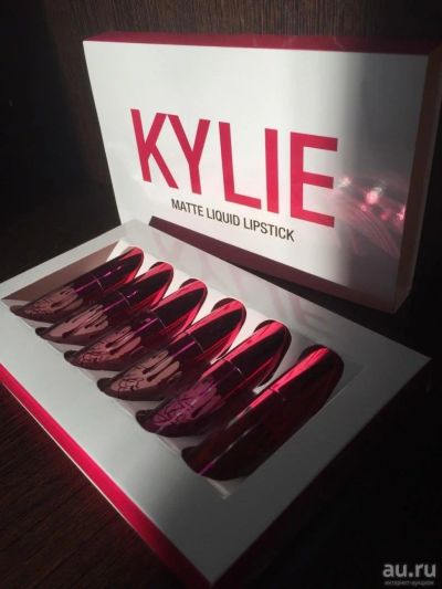 Лот: 11164005. Фото: 1. Набор матовых помад Kylie 6 оттенков... Макияж