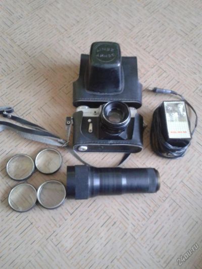 Лот: 5545457. Фото: 1. фотоаппарат зенит е. Плёночные зеркальные
