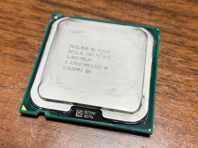 Лот: 18402855. Фото: 1. Процессор Intel Core 2 Duo E6550... Процессоры