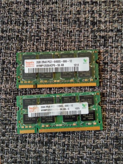 Лот: 9086559. Фото: 1. Оперативная память DDR2 SoDIMM... Оперативная память
