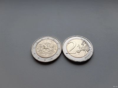 Лот: 16761491. Фото: 1. Литва 2 евро 2020 " Аукштайтия... Европа