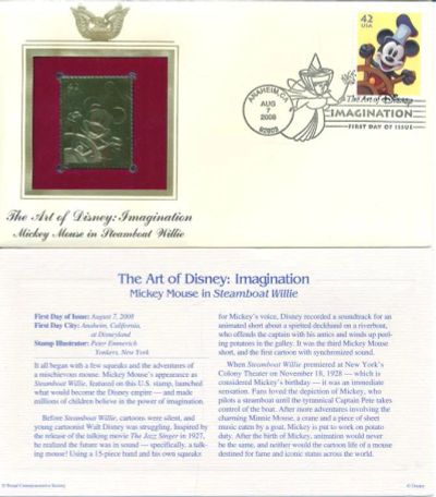 Лот: 25540320. Фото: 1. США 2008 КПД с металлической репликой... Марки