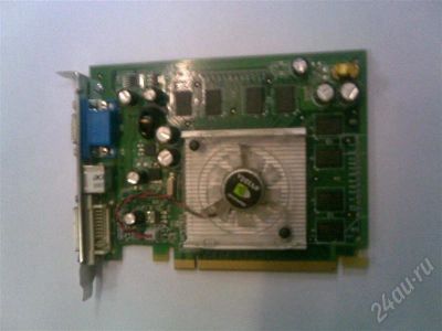Лот: 332056. Фото: 1. Видеокарта: GeForce 7650GS 256MB... Видеокарты