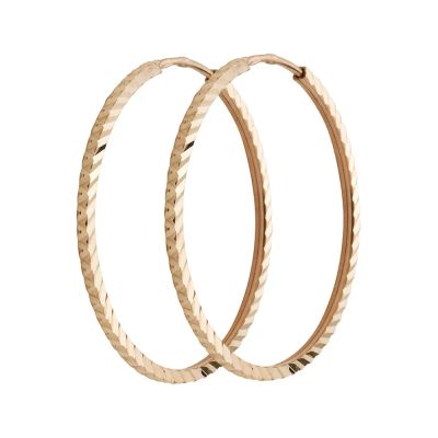 Лот: 23845932. Фото: 1. Серьги-конго TALANT из золота. Серьги, каффы