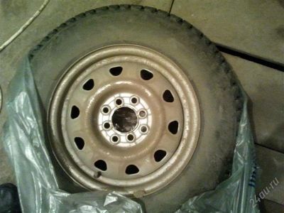 Лот: 1305776. Фото: 1. Комплект зимней резины Bridgestone... Шины на дисках