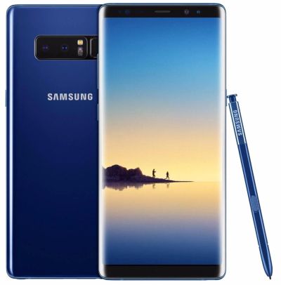 Лот: 11642135. Фото: 1. Кому Samsung Galaxy Note 8 синий... Смартфоны