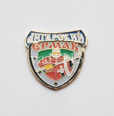 Лот: 10963390. Фото: 1. Хоккей значок ХК Ермак Ангарский. Сувенирные