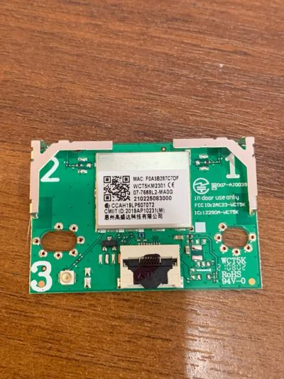 Лот: 21075456. Фото: 1. wi-fi WCT5KM2301 tcl 55C715. Запчасти для телевизоров, видеотехники, аудиотехники