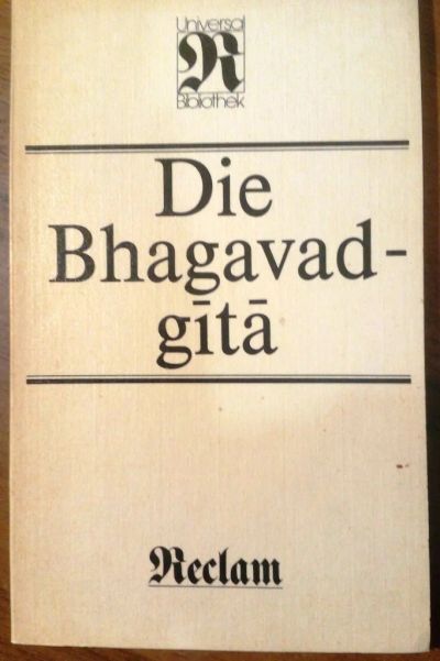 Лот: 15571597. Фото: 1. Die Bhagavadgitā (Бхагаватгита... Философия