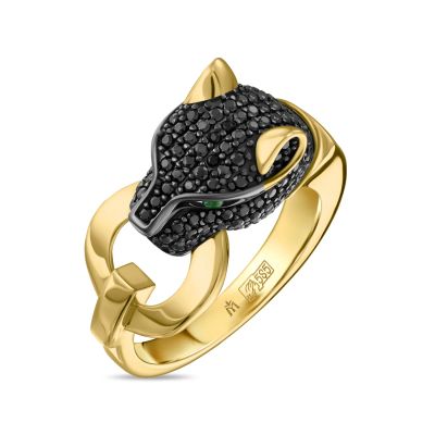 Лот: 24649301. Фото: 1. Кольцо с фианитами. Кольца, перстни