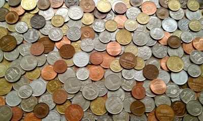 Лот: 15092088. Фото: 1. 20 иностранных монет - одним лотом... Наборы монет