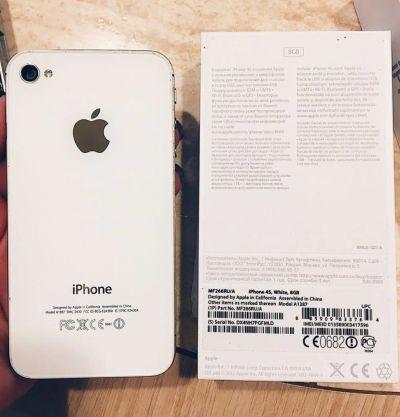 Лот: 10932484. Фото: 1. Продам айфон 4s /Apple iphone... Смартфоны