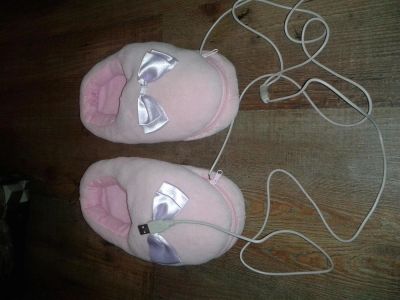 Лот: 3473128. Фото: 1. USB тапочки. Другое (женская обувь)
