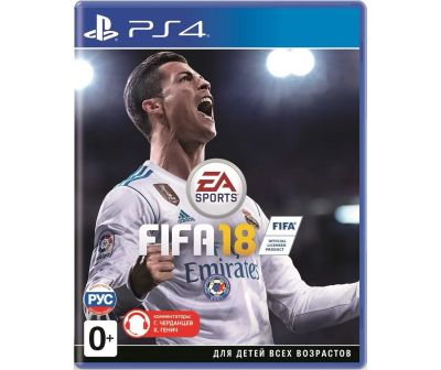 Лот: 12265465. Фото: 1. FIFA 18 и FIFA 17 для (PlayStation4... Игры для консолей