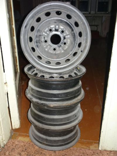 Лот: 6289946. Фото: 1. Комплект штамповки, R14, 5*114... Диски