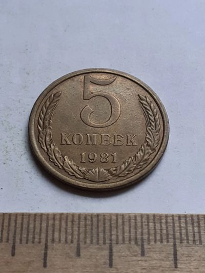 Лот: 20628043. Фото: 1. (№15318) 5 копеек 1981 год,присутствие... Россия и СССР 1917-1991 года