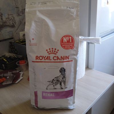 Лот: 23511474. Фото: 1. Royal Canin Renal для собак 2кг. Корма