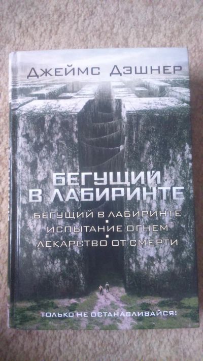 Лот: 7081810. Фото: 1. Книга Бегуший в лабиринте. Художественная