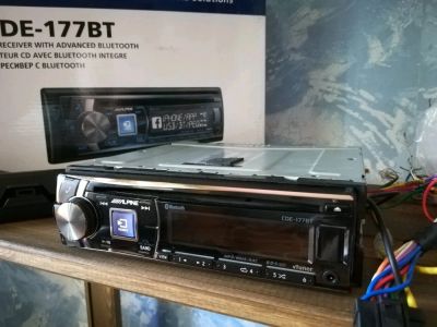 Лот: 14018643. Фото: 1. Alpine CDE-177BT. Автомагнитолы