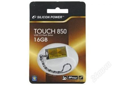 Лот: 2434423. Фото: 1. 16GB USB - Silicon Power Touch... USB-флеш карты