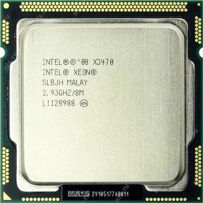 Лот: 13262074. Фото: 1. Intel Xeon X3470 Lynnfield (1156... Процессоры