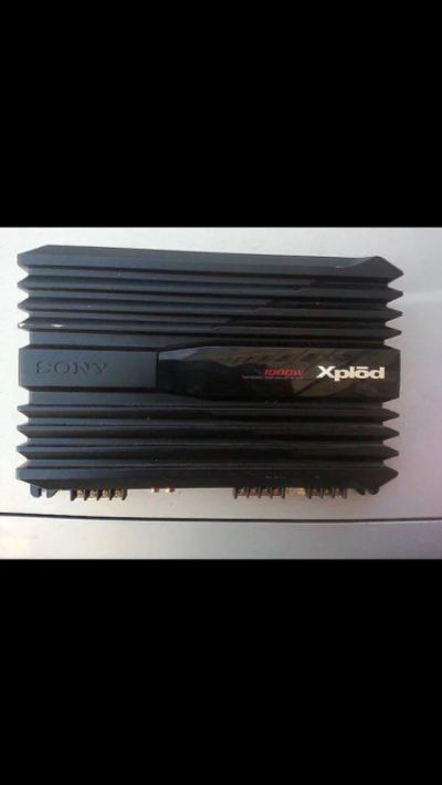 Лот: 10505598. Фото: 1. Sony xplod 1000w усилитель звука. Усилители