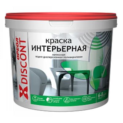 Лот: 14586704. Фото: 1. ДИСКОНТ краска интерьер.ВД 25кг... Краски, лаки, растворитель