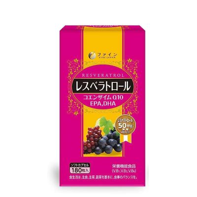Лот: 23719914. Фото: 1. Fine Japan Ресвератрол+Коэнзим... Лекарства