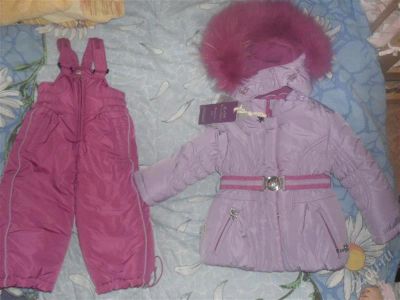 Лот: 3047012. Фото: 1. Новый комбинезон на девочку на... Верхняя одежда