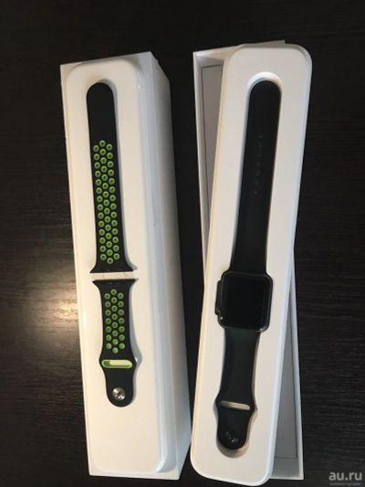 Лот: 9646067. Фото: 1. Новые Apple Watch Sport 42mm Sport... Смарт-часы, фитнес-браслеты, аксессуары