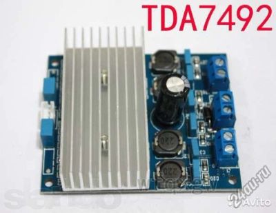 Лот: 4969224. Фото: 1. Усилитель TDA7492 100ватт. Усилители, эквалайзеры