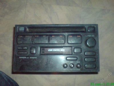Лот: 1165321. Фото: 1. магнетола toyota caldina 2-din... Автомагнитолы