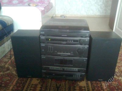 Лот: 293482. Фото: 1. Муз. центр Philips. Музыкальные центры, магнитолы