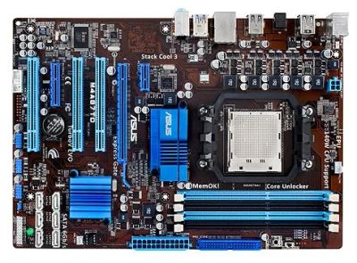 Лот: 3320409. Фото: 1. ASUS M4A87TD. Материнские платы