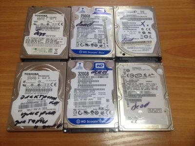 Лот: 8607636. Фото: 1. Неисправные жесткие диски. Жёсткие диски (HDD)