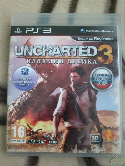 Лот: 5579473. Фото: 1. Uncharted 3 Иллюзии Дрейка PS3. Игры для консолей